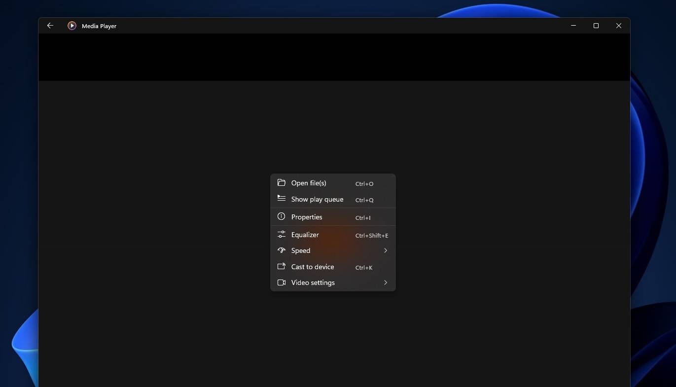 Windows 11 的现代媒体播放器获得了视频的新功能