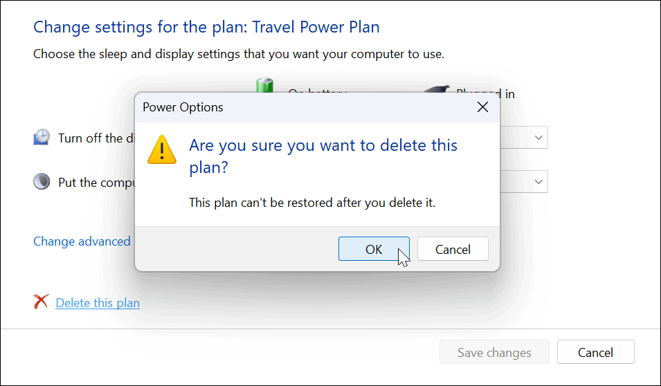 如何在 Windows 11 中设置自定义电源计划？