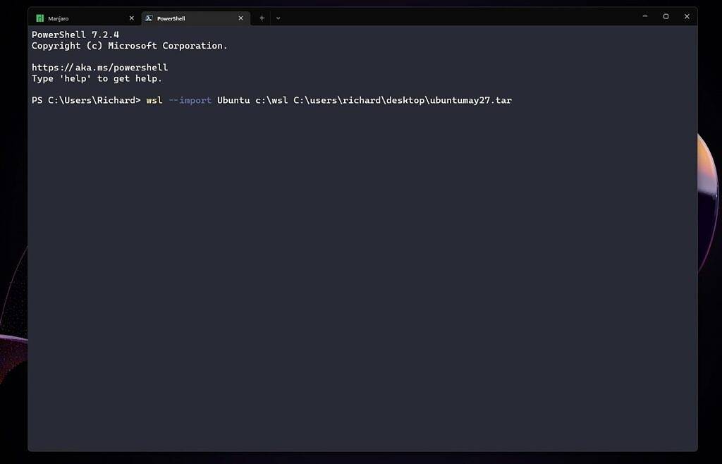 Linux子系统备份和恢复：适用于 Windows Subsystem for Linux (WSL)