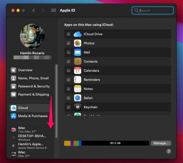 如何在 Mac 上从 Apple ID 中删除旧设备