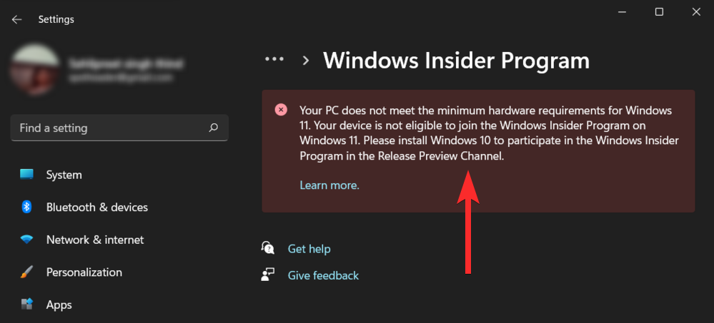 如何去除Windows 11上的“未满足系统要求”水印