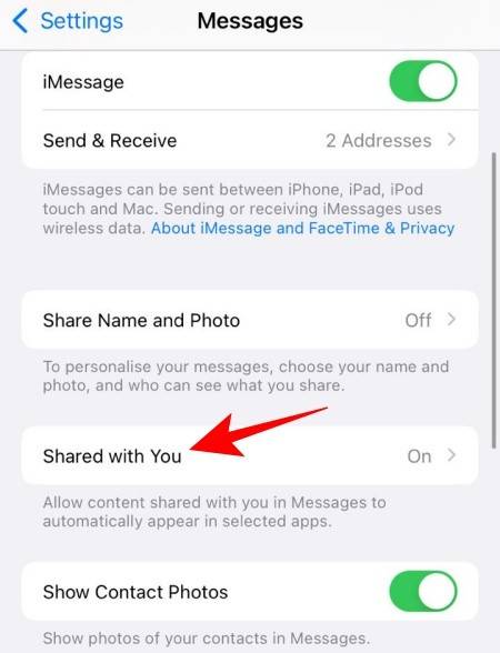 iOS 15 中如何关闭或删除Safari中的“与我共享”