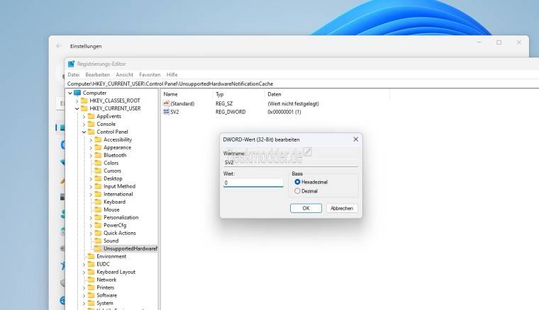 如何删除 Windows 11 上显示“未满足系统要求”水印的方法及操作教程？