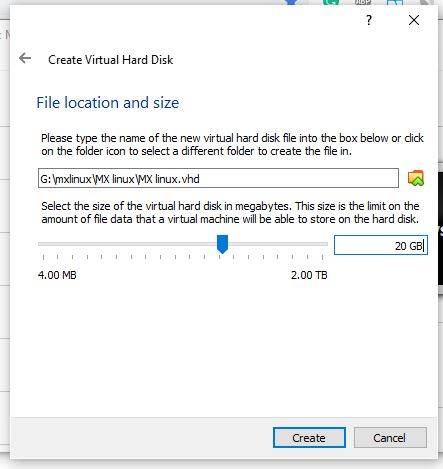 在 VirtualBox 虚拟机中安装 MX Linux 的步骤