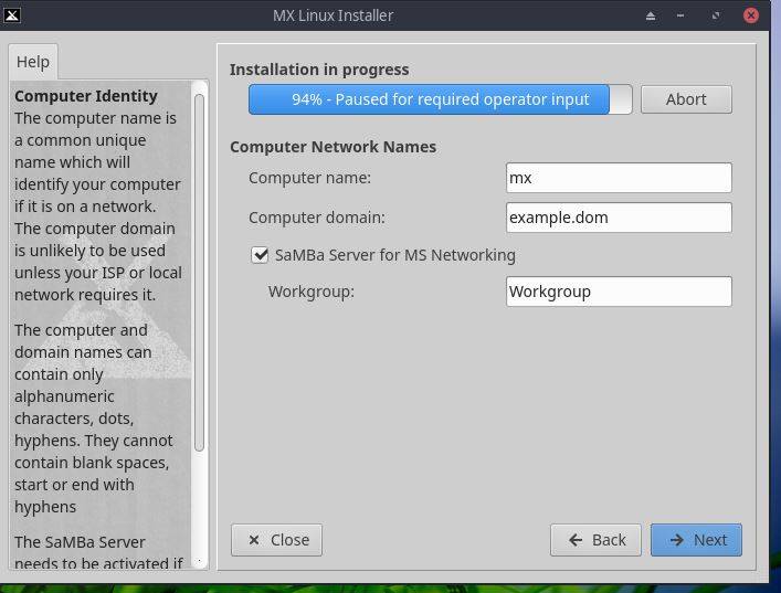 在 VirtualBox 虚拟机中安装 MX Linux 的步骤