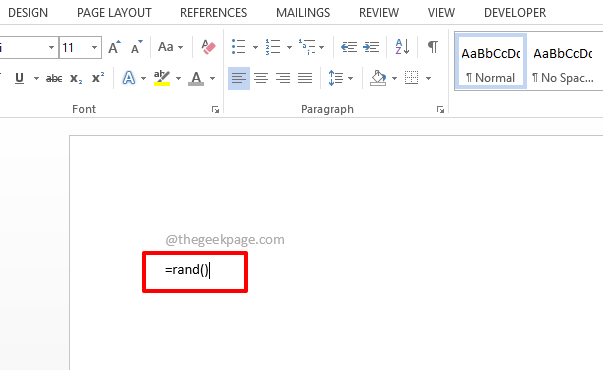 如何使用 Microsoft Word 生成随机段落？