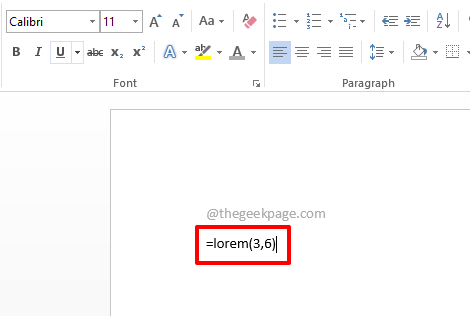 如何使用 Microsoft Word 生成随机段落？