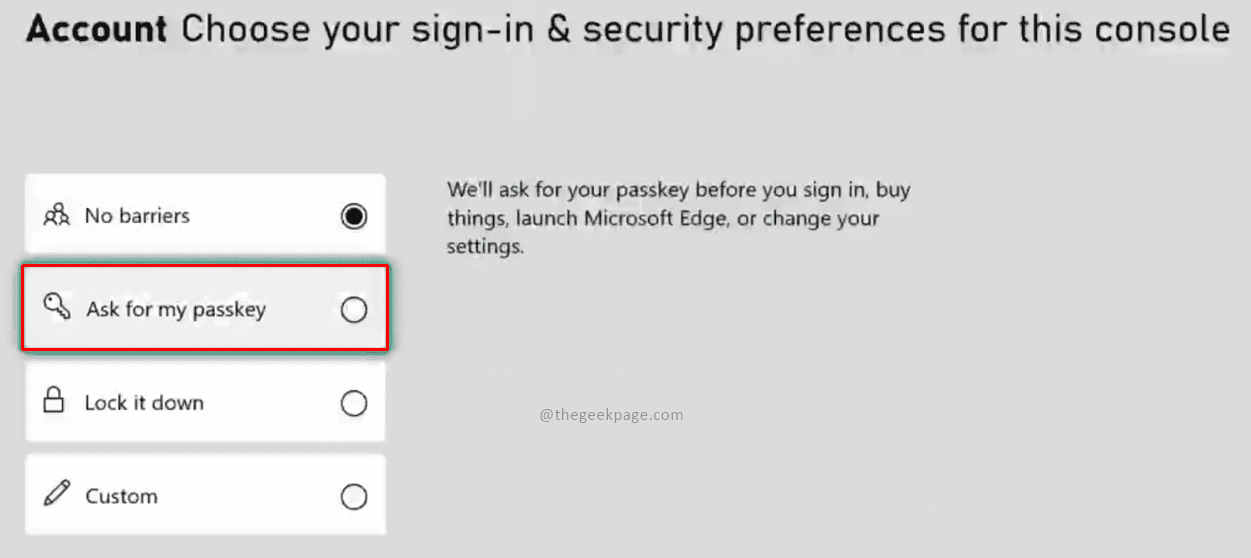 如何设置密码保护 Xbox Series X / S？
