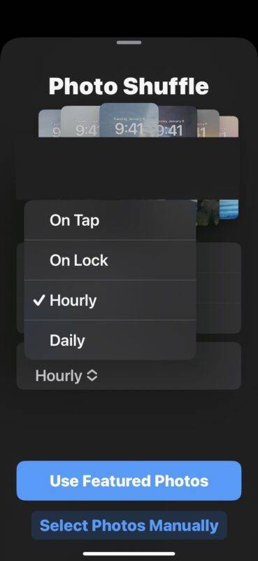 如何在 iPhone 上将锁屏壁纸设置为随机播放?