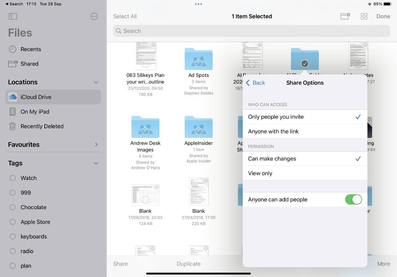 如何在 iCloud 中使用文件夹共享并替换 Dropbox？
