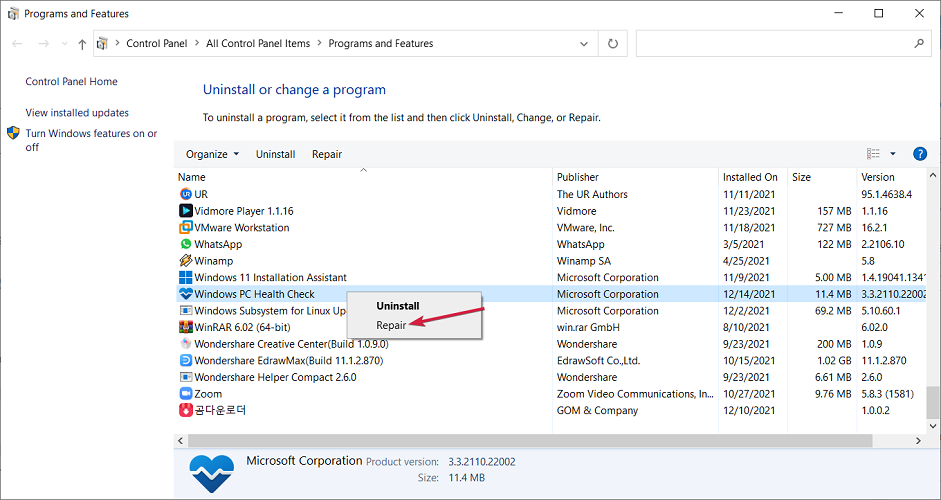 下载 PC 健康检查以测试您的 PC 是否适用于 Windows 11