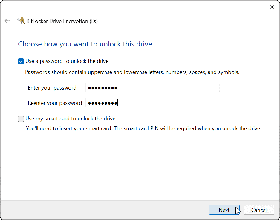 如何在 Windows 11 上启用和使用 BitLocker？