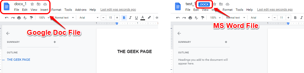 如何将 Google Doc 文件转换为 MS Word 文件，反之亦然