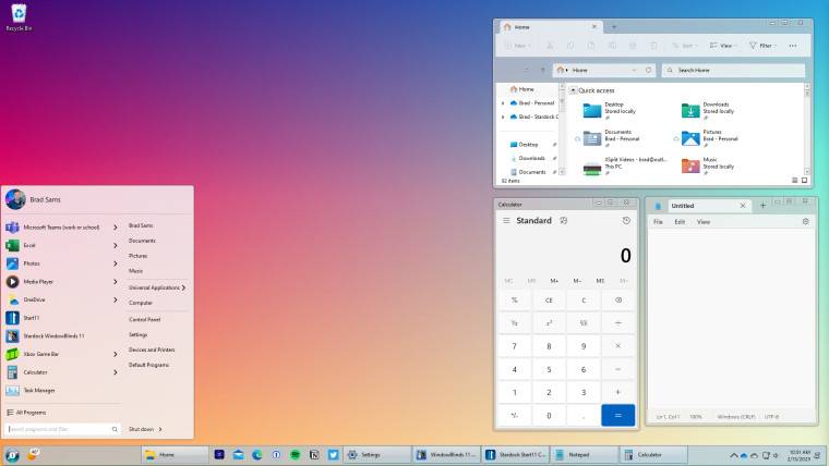 如何使用 Stardock WindowBlinds 将 Windows 11 Moment 2 模拟成 Windows 12？