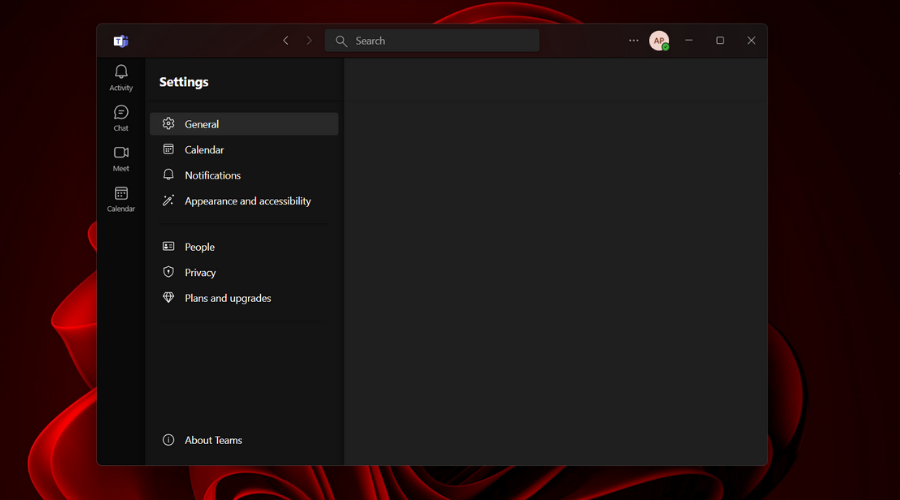 下次更新后选择您首选的 Teams 下载位置
