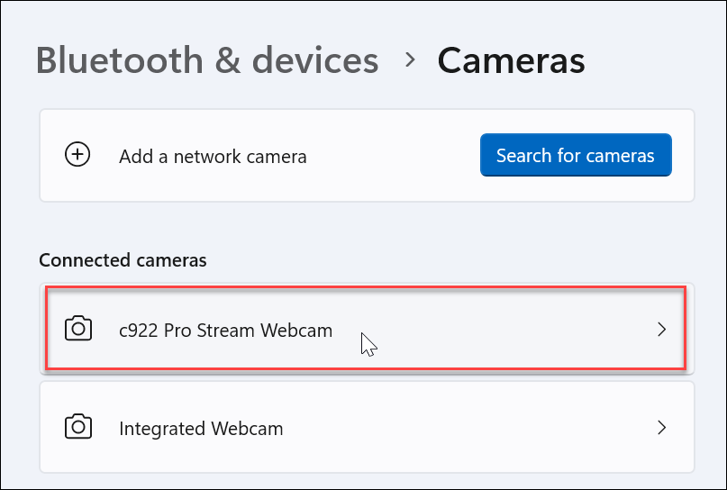 Windows 11 上的网络摄像头设置管理指南