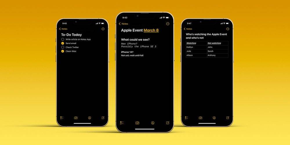 7个方法让您充分利用iPhone上的Apple Notes