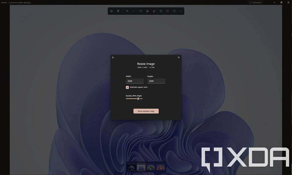 如何在 Windows PC 上调整图像大小