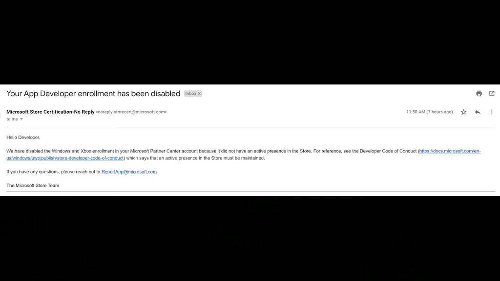 Xbox 禁用用于模拟的开发模式帐户：重要更新
