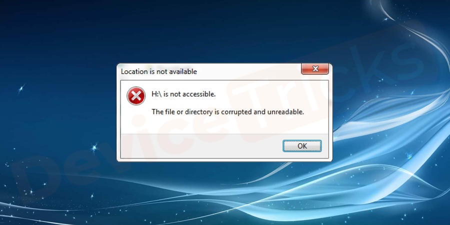 如何解决文件或目录损坏且无法读取错误代码0x80070570?