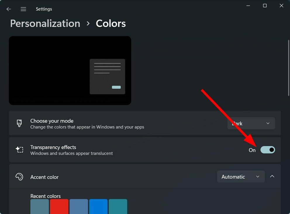 修复方法：Windows 11 任务栏不透明问题