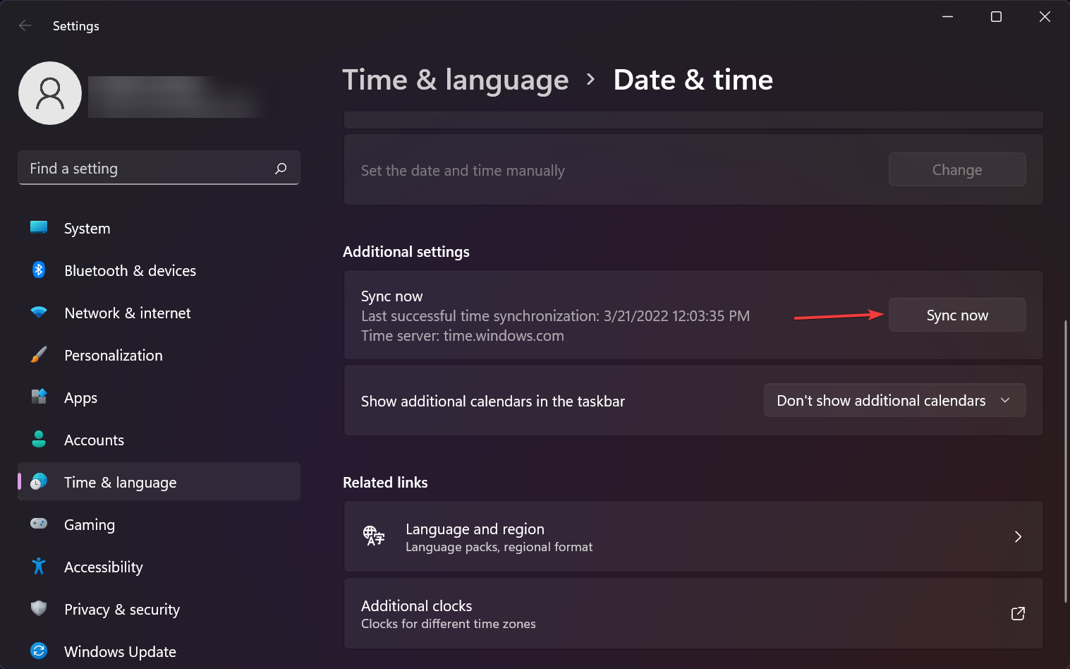 解决 Windows 11 时间同步失败的问题