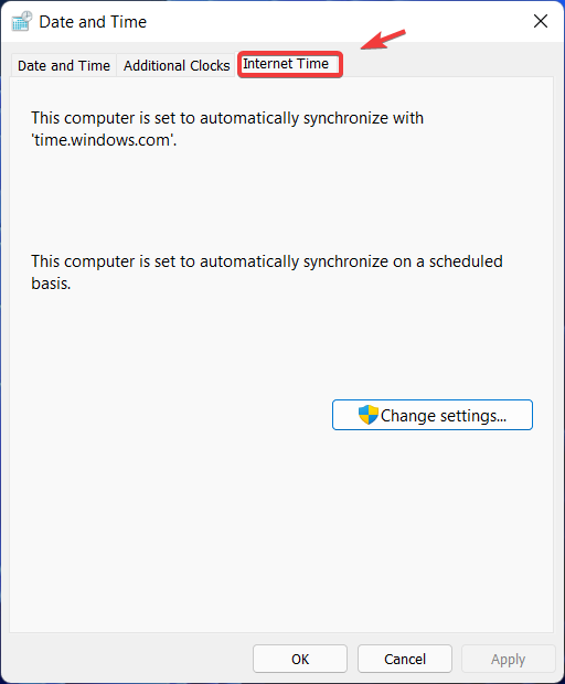 解决 Windows 11 时间同步失败的问题