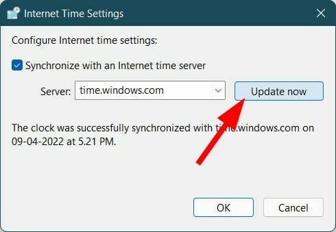 解决 Windows 11 时间同步失败的问题
