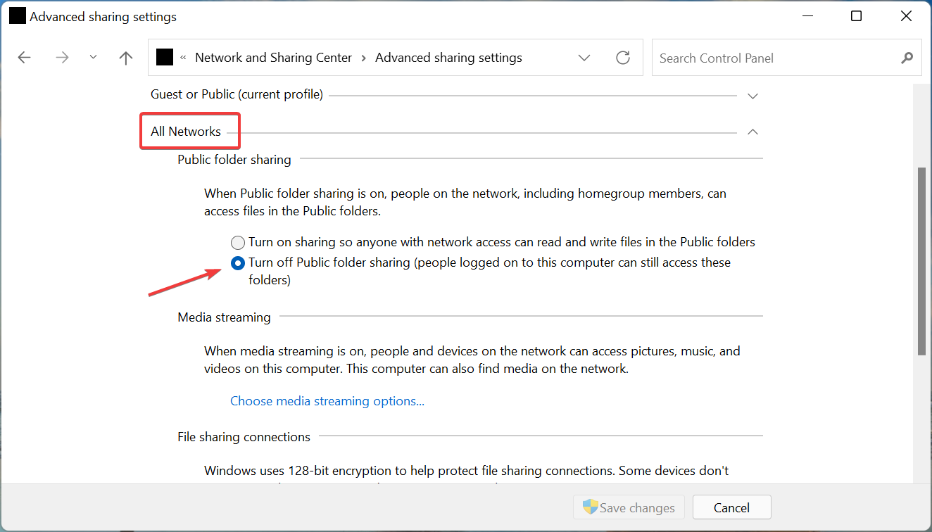 如何修复Windows 11中无法使用网络共享的问题？