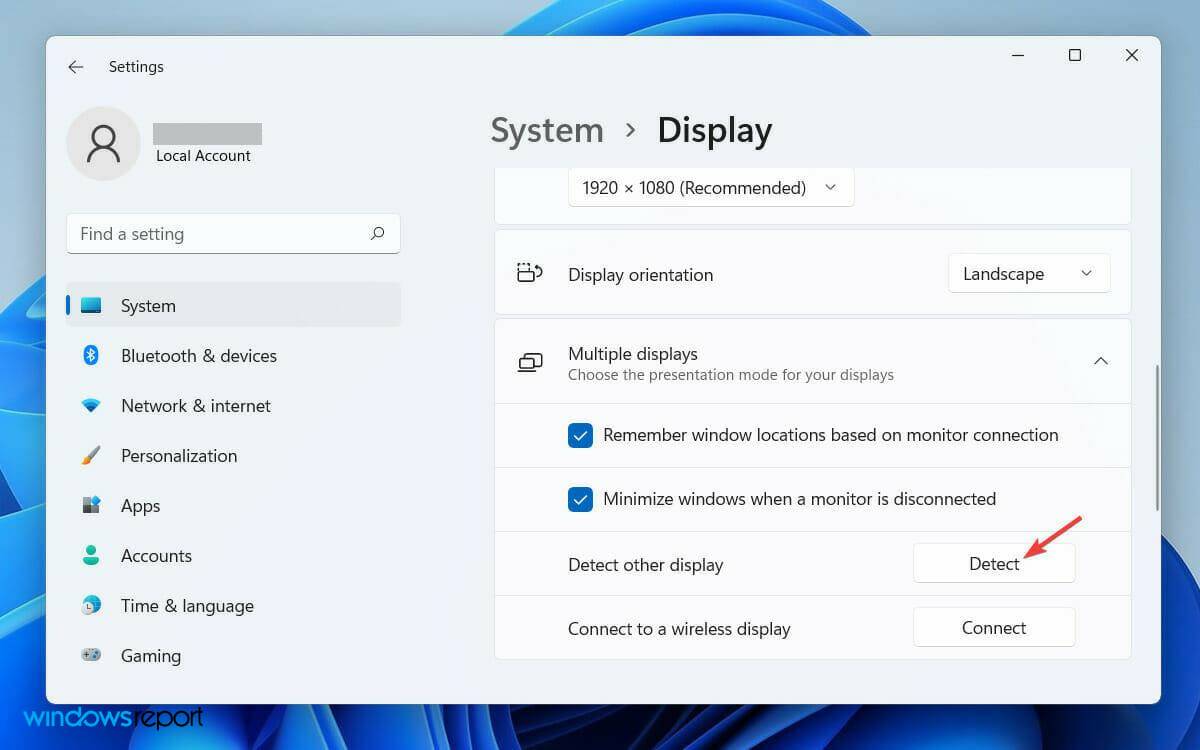 如何解决Windows 11无法检测到第二个显示器的问题？