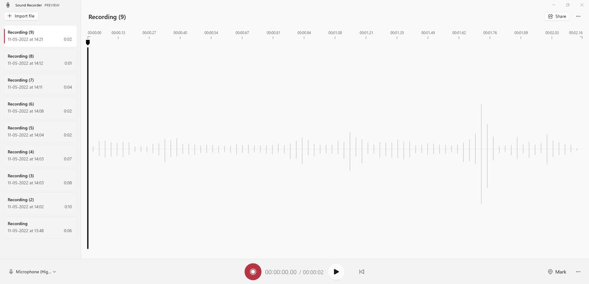 微软发布全新录音应用程序，可供 Windows 11 Insiders 使用