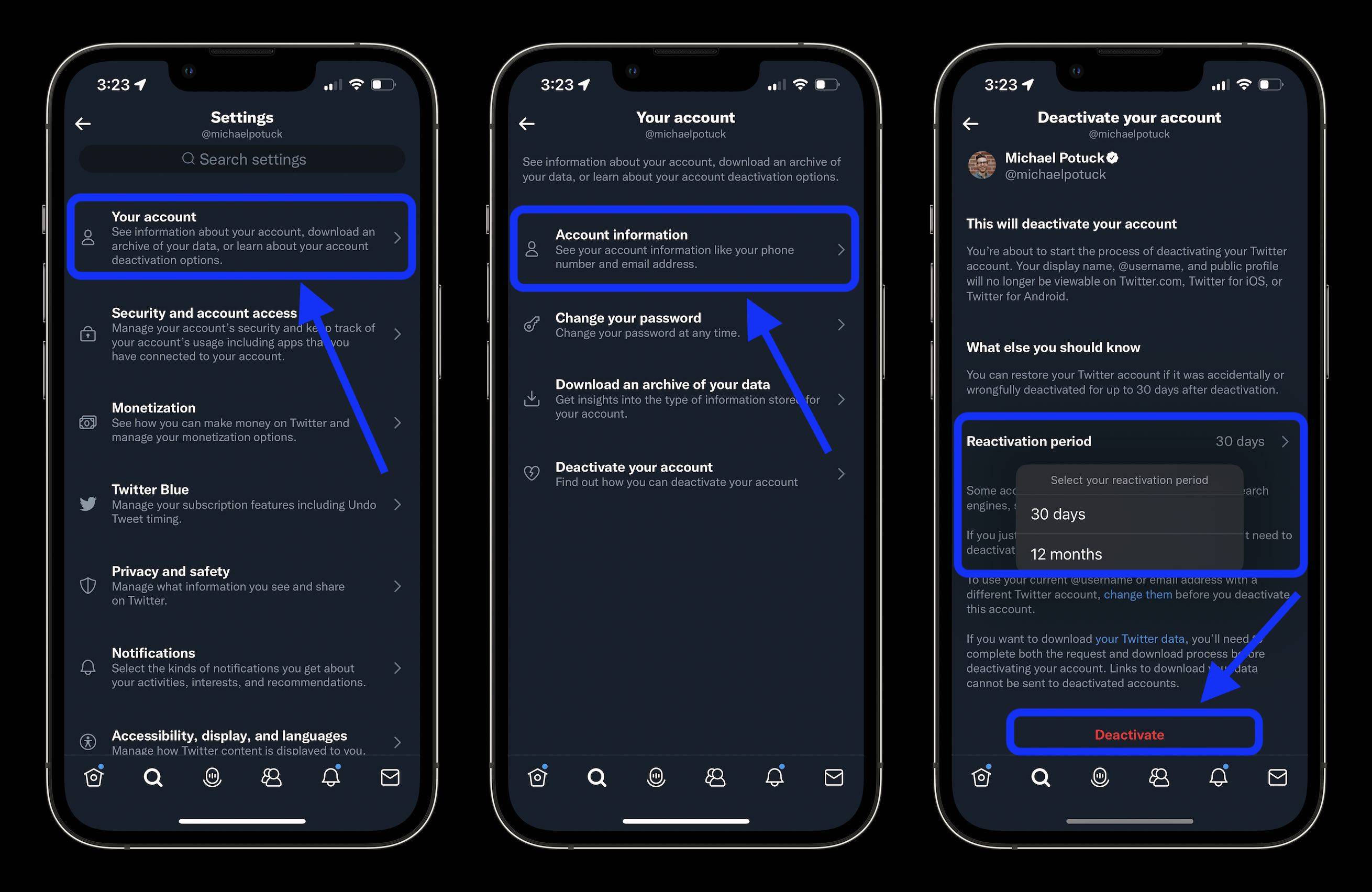 如何在 iPhone 上彻底删除您的 Twitter 帐户