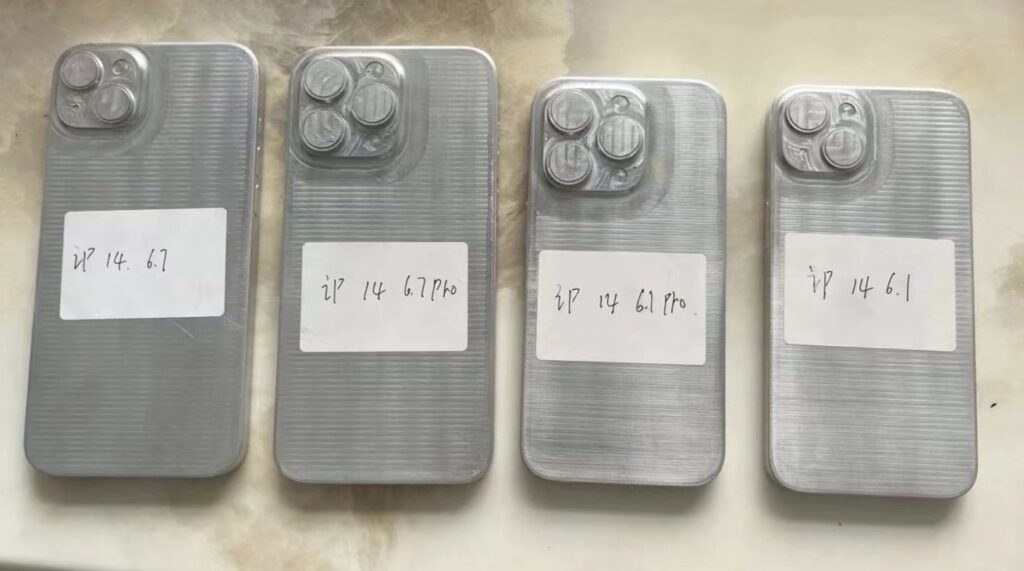 iPhone 14机模曝光：取消Mini版本，Max版成为新选择