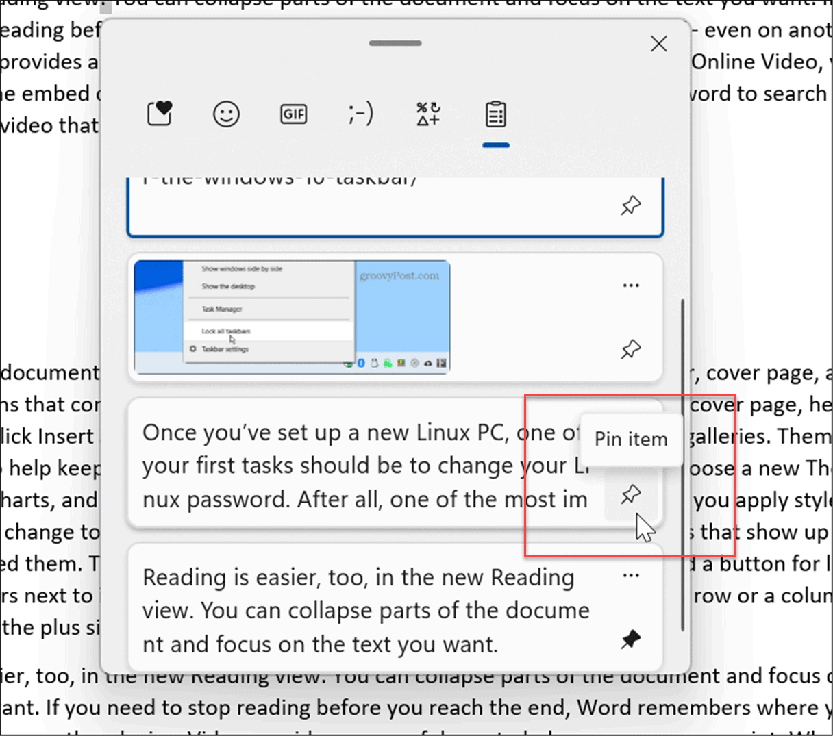 如何使用Windows 11的剪贴板历史记录功能
