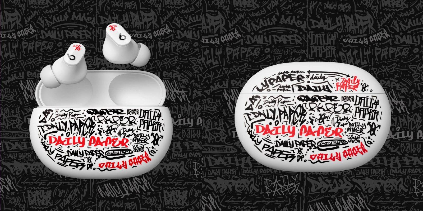 Beats Studio Buds与Daily Paper的合作，推出限量版耳机