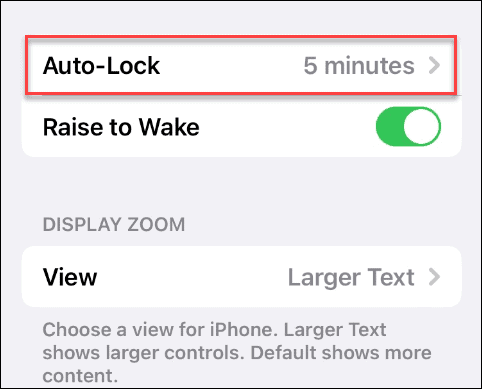 如何调整 iPhone 屏幕超时设置？