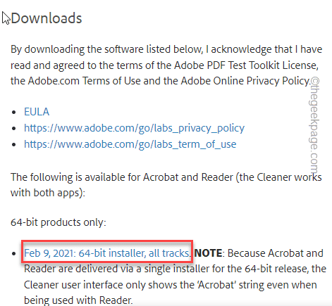 修复：错误 1722 较新版本已安装 Adob​​e Acrobat Reader DC 安装问题