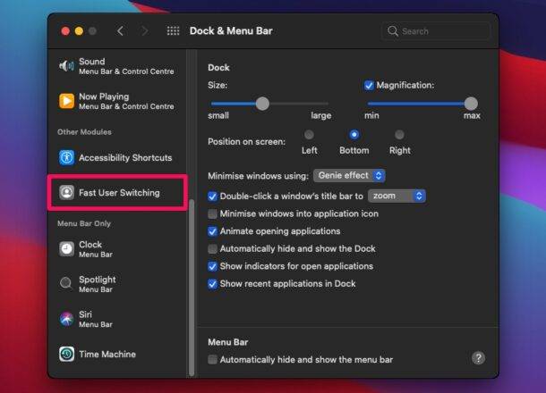 如何在Mac上启用和使用快速用户切换？