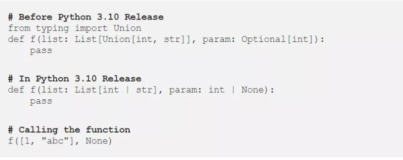 了解Python 3.10发布的5个重要新功能