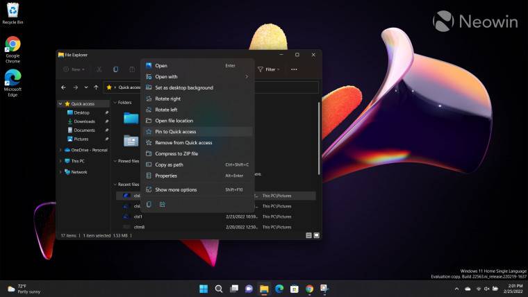 Windows 11文件资源管理器的更新内容