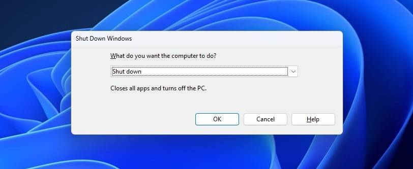 微软正在测试 Windows 11 关机对话框的新设计
