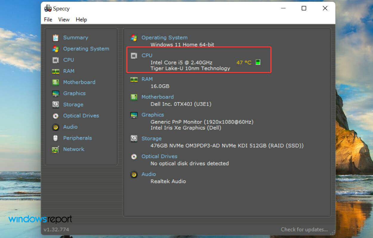 如何在 Windows 11 中检查 CPU 温度
