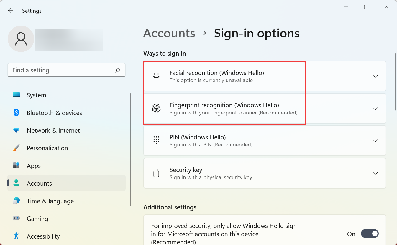 Windows Hello 在 Windows 11 中失灵?尝试这3种方法来解决问题。