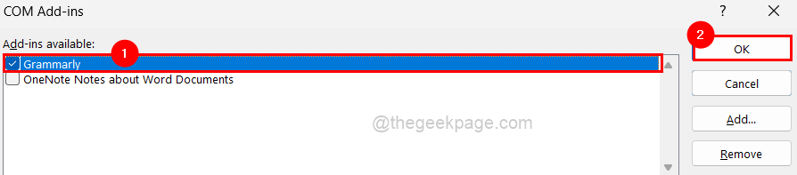 解决方法：语法已停止在 Microsoft Word 中工作