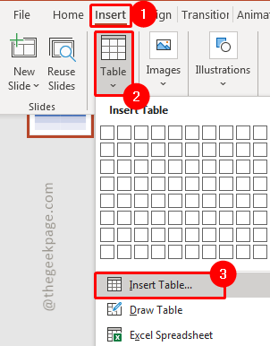 如何在 Powerpoint 中创建和修改表格？