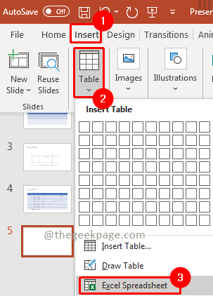 如何在 Powerpoint 中创建和修改表格？
