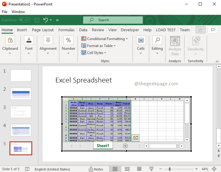 如何在 Powerpoint 中创建和修改表格？