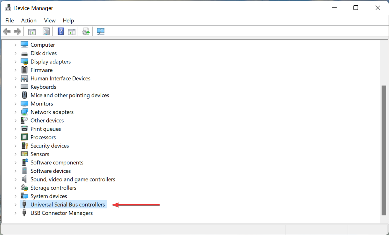 如何修复电源浪涌后导致USB端口失效的问题？