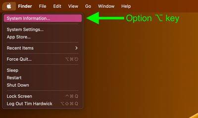 如何在 macOS Ventura 上查看和访问系统报告?