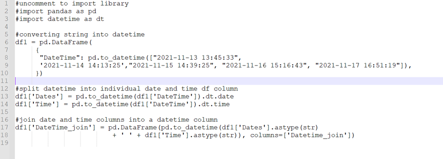 Python DateTime 库的使用方法
